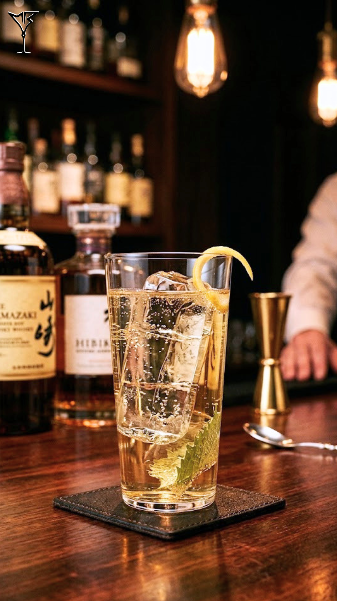 Verre Toyo Sasaki Usurai HS Mini Highball 15cl - Petit verre highball japonais pour cocktails - La Maison du Barman