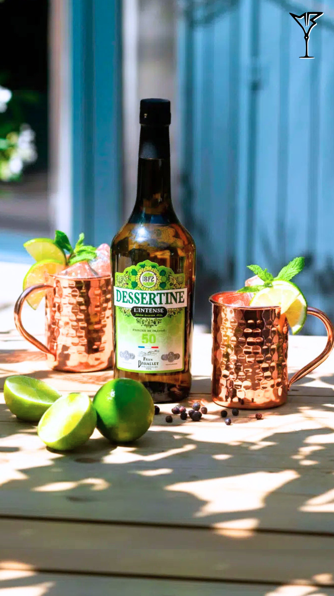 Liqueur Dessertine L'Intense 50° - Bouteille de liqueur de plantes forte - La Maison du Barman