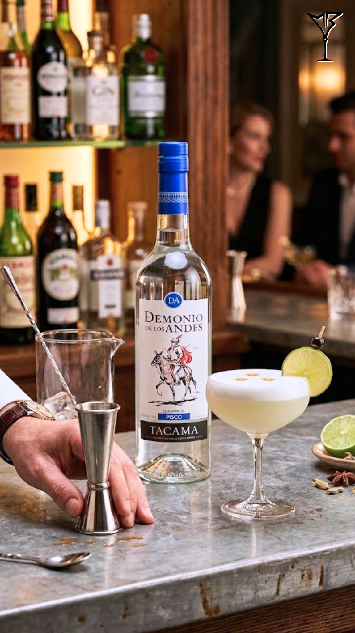 Pisco Quebranta Demonio de Los Andes - Bouteille de pisco péruvien - La Maison du Barman