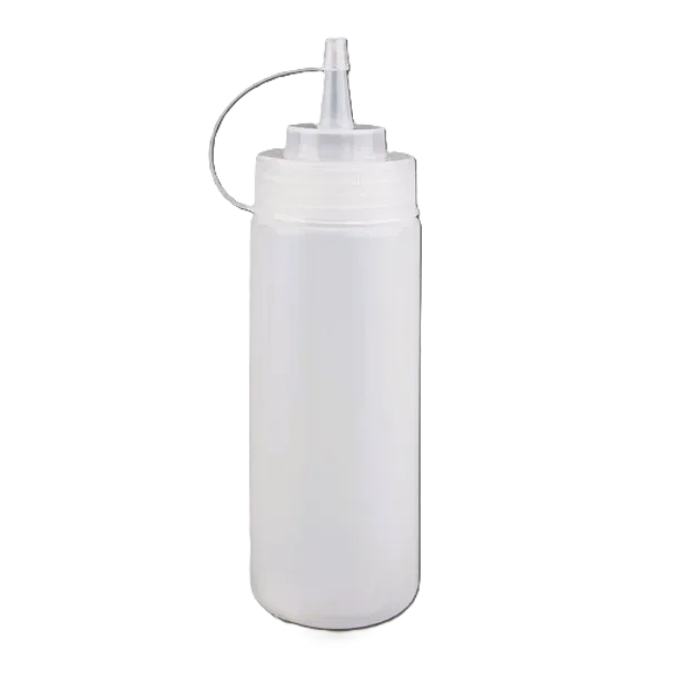 Bouteille Squeezer 350ml - Petit flacon verseur en plastique souple pour barman - La Maison du Barman