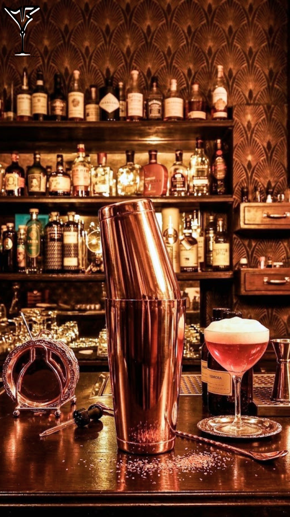 Shaker Copper Boston Can Set - Set de shaker boston cuivré en acier inoxydable - La Maison du Barman