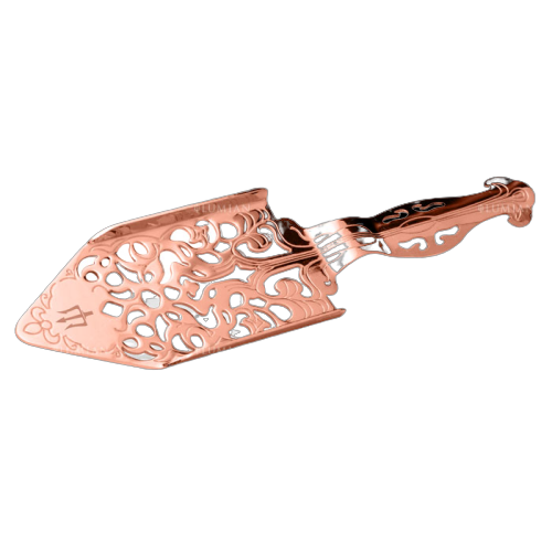 Cuillère à Absinthe Cuivre - Accessoire ajouré pour rituel du sucre - La Maison du Barman