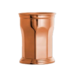Octogonal julep cup 39cl copper