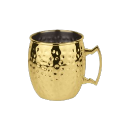 Moscow mule mug Hammered Gold 50cl