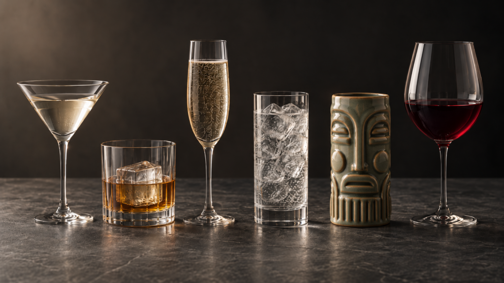 Comment choisir ses verres à cocktail selon le type de boisson