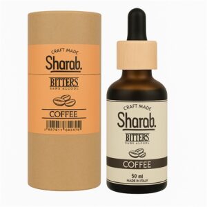 Bitter Coffee Sans Alcool 50ml - Flacon de bitter artisanal au café - La Maison du Barman