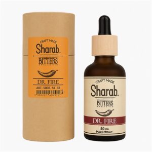 Bitter Dr. Fire Sans Alcool 50ml - Flacon de bitter artisanal épicé - La Maison du Barman
