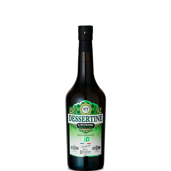 Liqueur Dessertine L'Intense 50° - Bouteille de liqueur de plantes forte - La Maison du Barman