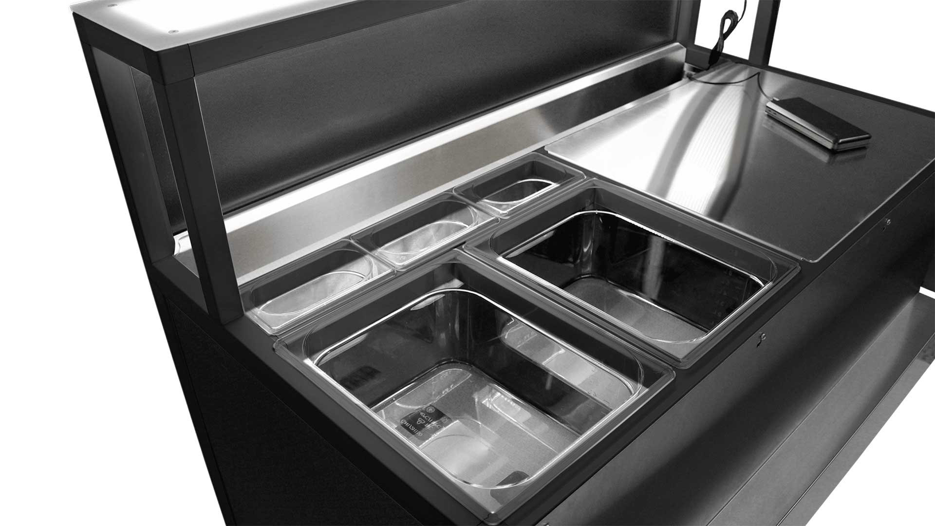 TITANO 120 - d'Extérieur 120 cm (Bar Station)