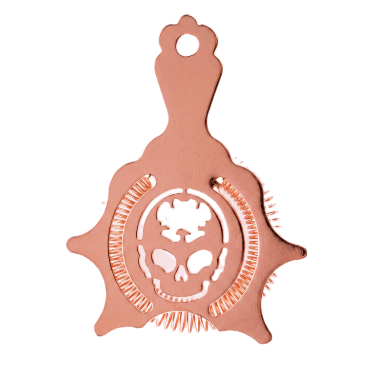 Copper Ghost Strainer