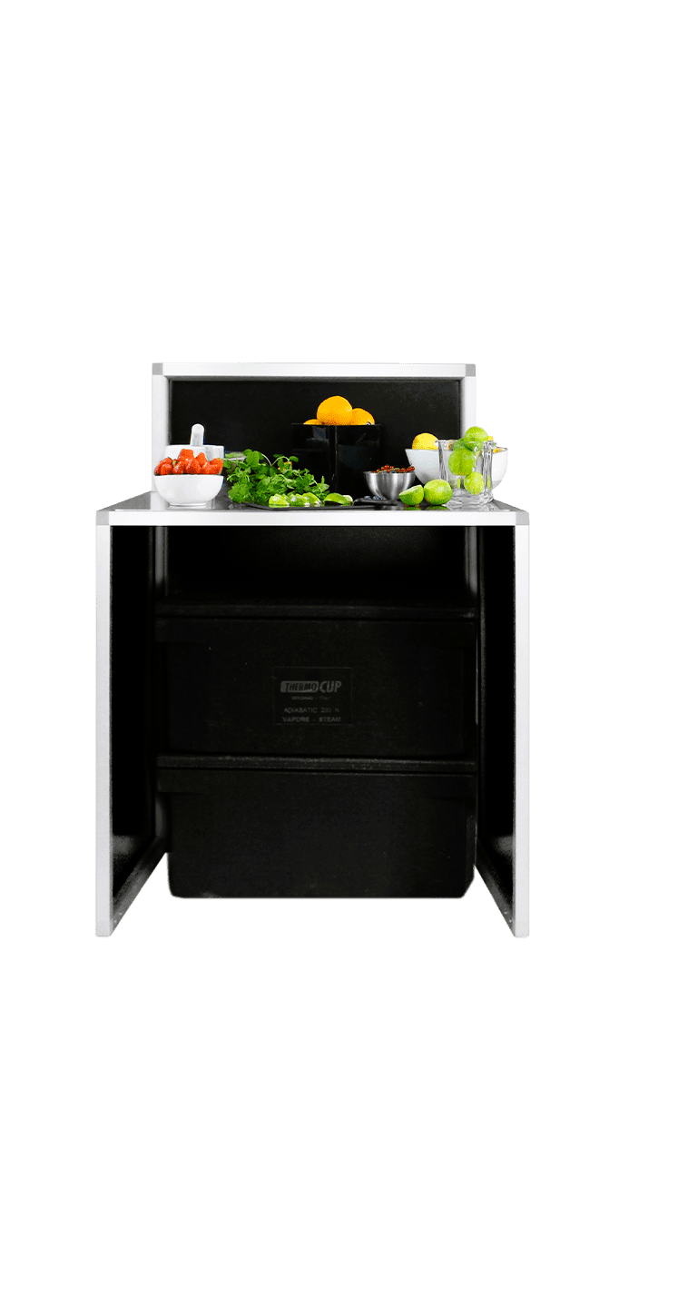 Plan de travail Arrière-bar Standard 90 cm (Backbar Worktop)