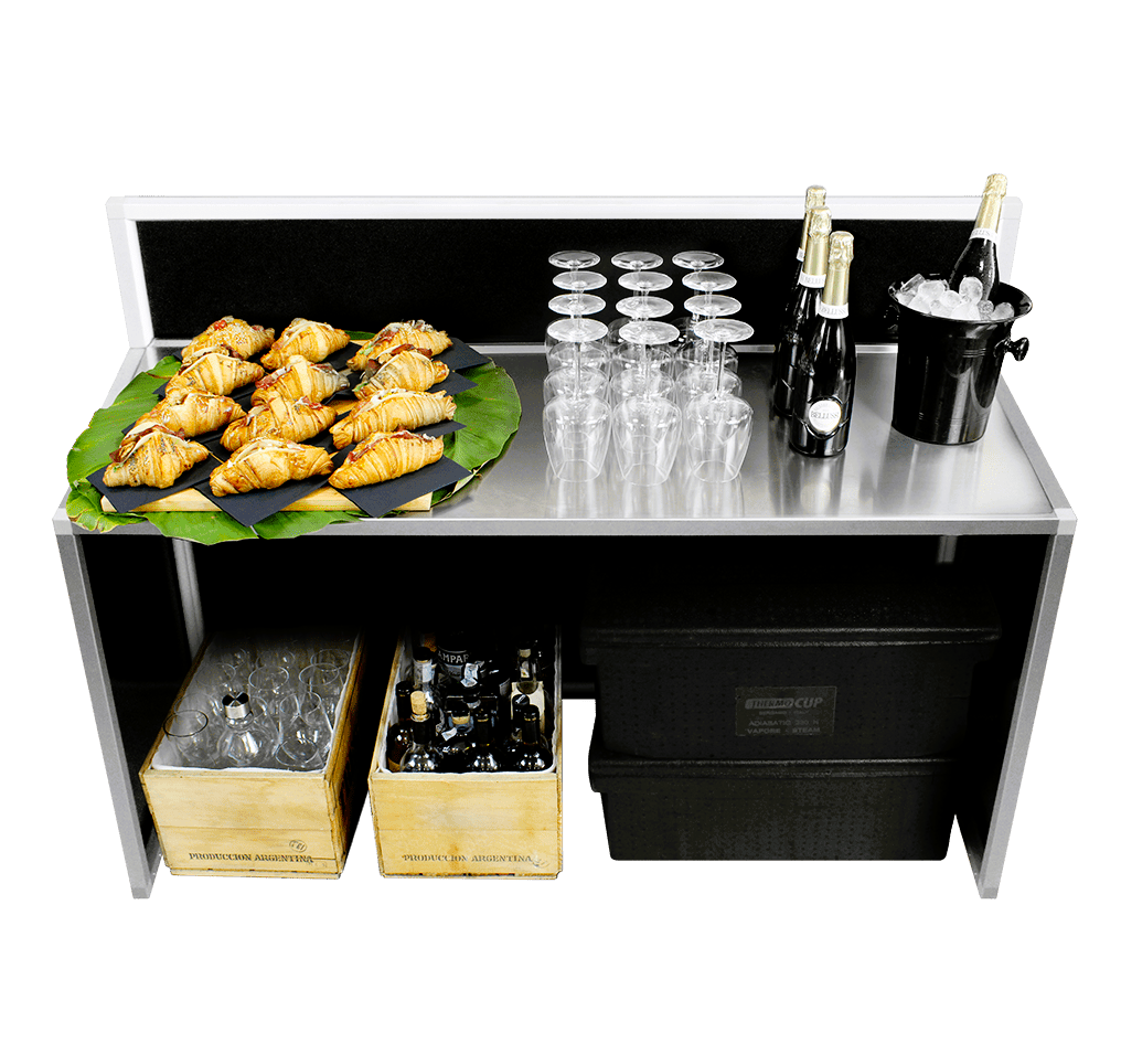 Plan de travail Arrière-bar Standard 150 cm (Backbar Worktop)