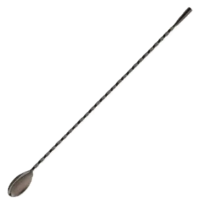 Cuillère à Mélange Teardrop Noire 30cm